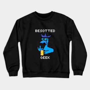 Blue Zombie white Crewneck Sweatshirt